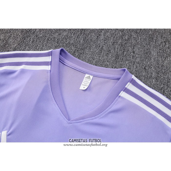 Chandal del Real Madrid Manga Corta 2022/2023 Purpura